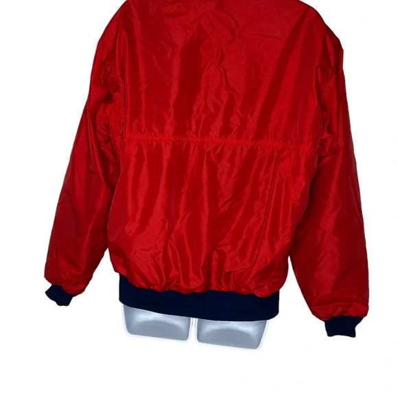 Vintage Patagonia men’s red nylon fleece lined jacket size small - Picture 2 of 6